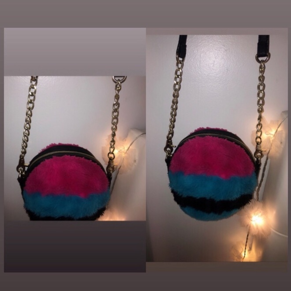 Fluffy Betsey Johnson Purse
